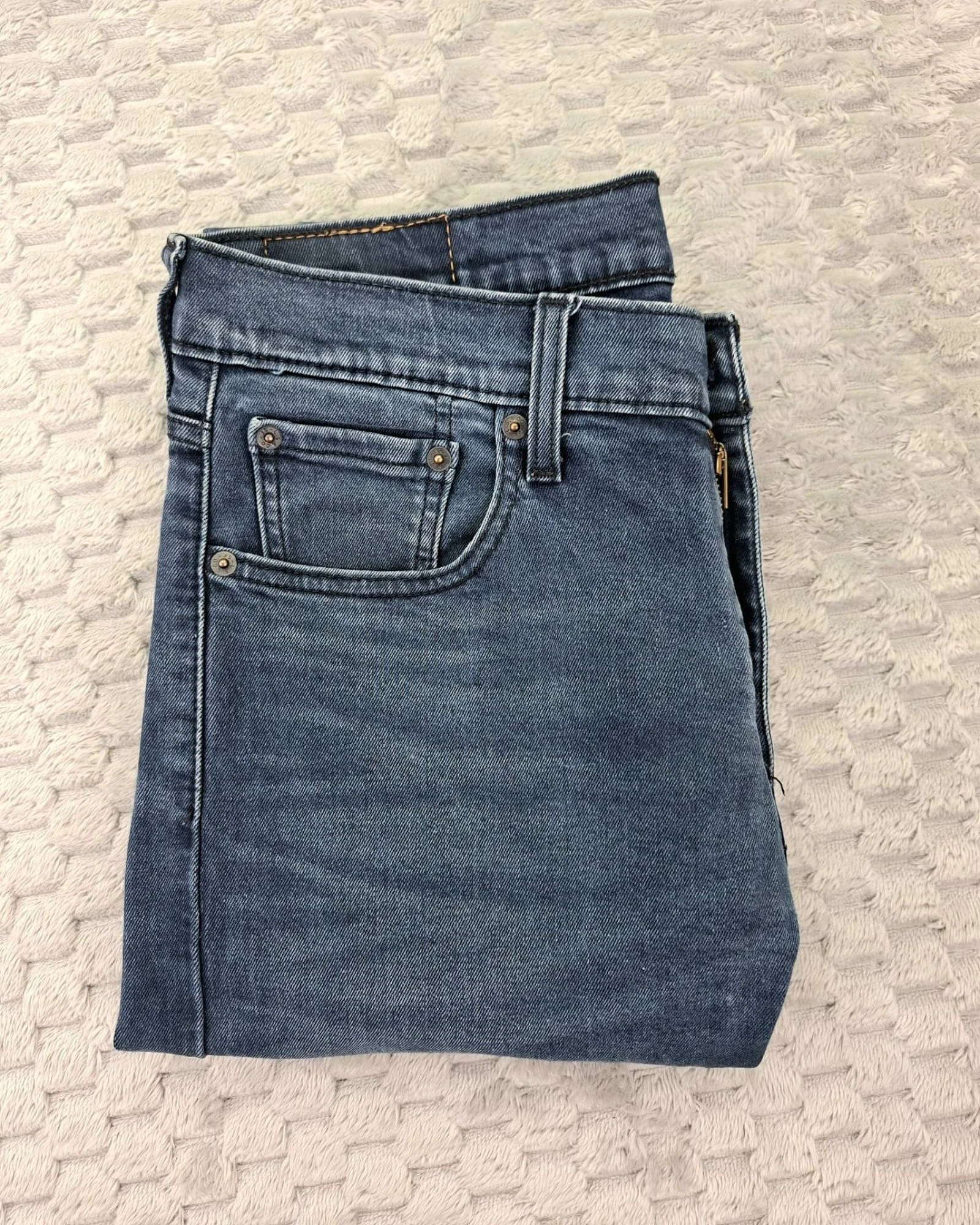 Levi's 512 Slim Taper Jeans Blue Modern Y2K 2010s – photo 17